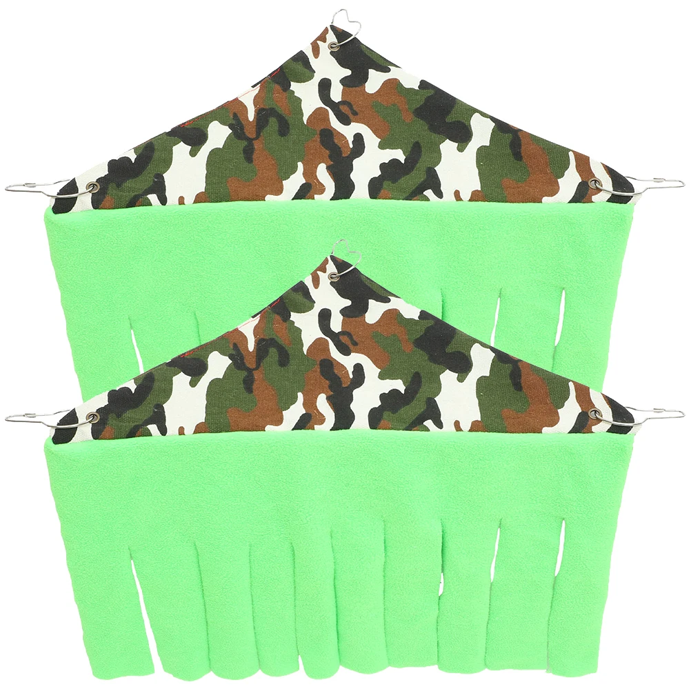 2 Pcs Pet Cage Hideout Corner Tent Small Animal Hiding Place Guinea Pig Bunny Bed Hamster Hideaway Cotton Material
2 Pcs Pet Cage Hideout Corner Tent Small Animal Hiding Place Guinea Pig Bunny Bed Hamster Hideaway Cotton Material
