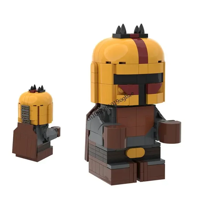 New 264Pcs Famous Star Battle Movie Moc Armorer Up-Scaled Model Building Custom Puzzle Diy Creative Idea Toy Birthday Gifts
New 264Pcs Famous Star Battle Movie Moc Armorer Up-Scaled Model Building Custom Puzzle Diy Creative Idea Toy Birthday Gifts