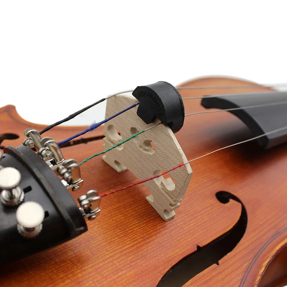 4 Pcs Wormless Sound Accessories Violin Mute Pad Practice Rubber Black Musical Instrument Multicolor
4 Pcs Wormless Sound Accessories Violin Mute Pad Practice Rubber Black Musical Instrument Multicolor