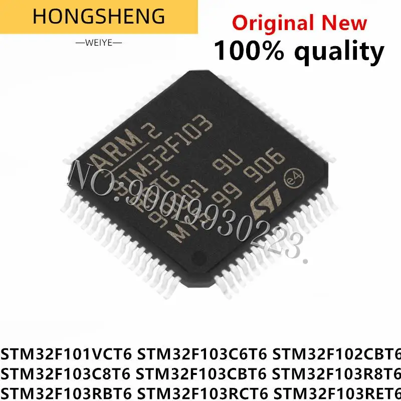 STM32F101VCT6 STM32F102CBT6 32F103C6T6A 32F103C8T6 32F103CBT6 32F103R8T6 32F103RBT6 32F103RCT6 32F103RET6 100% новый
STM32F101VCT6 STM32F102CBT6 32F103C6T6A 32F103C8T6 32F103CBT6 32F103R8T6 32F103RBT6 32F103RCT6 32F103RET6 100% новый