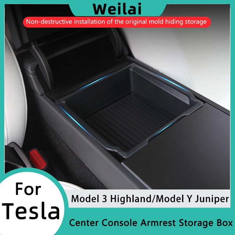 Model Y Juniper 2025 Armrest Storage Box For Tesla Model 3 Highland 2024 Center Console Hidden Storage Box Organizer Accessories
Model Y Juniper 2025 Armrest Storage Box For Tesla Model 3 Highland 2024 Center Console Hidden Storage Box Organizer Accessories