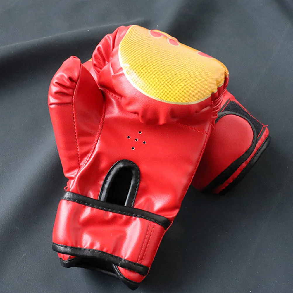 2Pairs Toddler Boxing Gloves Comfortable PU Kickboxing Sparring Gloves for Training and Practicing Kickboxing Glove
2Pairs Toddler Boxing Gloves Comfortable PU Kickboxing Sparring Gloves for Training and Practicing Kickboxing Glove