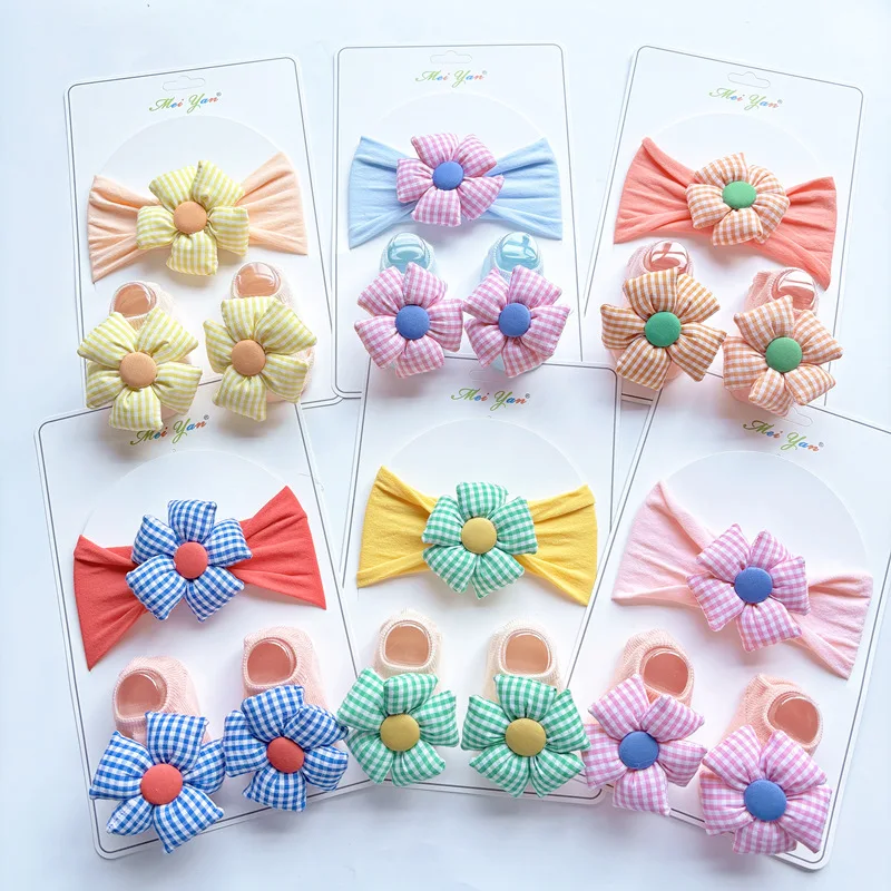 2Pcs Baby Flower Headband Socks Set Boys Girls Flower Elastic Hairband Turban Solid Soft Sock
2Pcs Baby Flower Headband Socks Set Boys Girls Flower Elastic Hairband Turban Solid Soft Sock