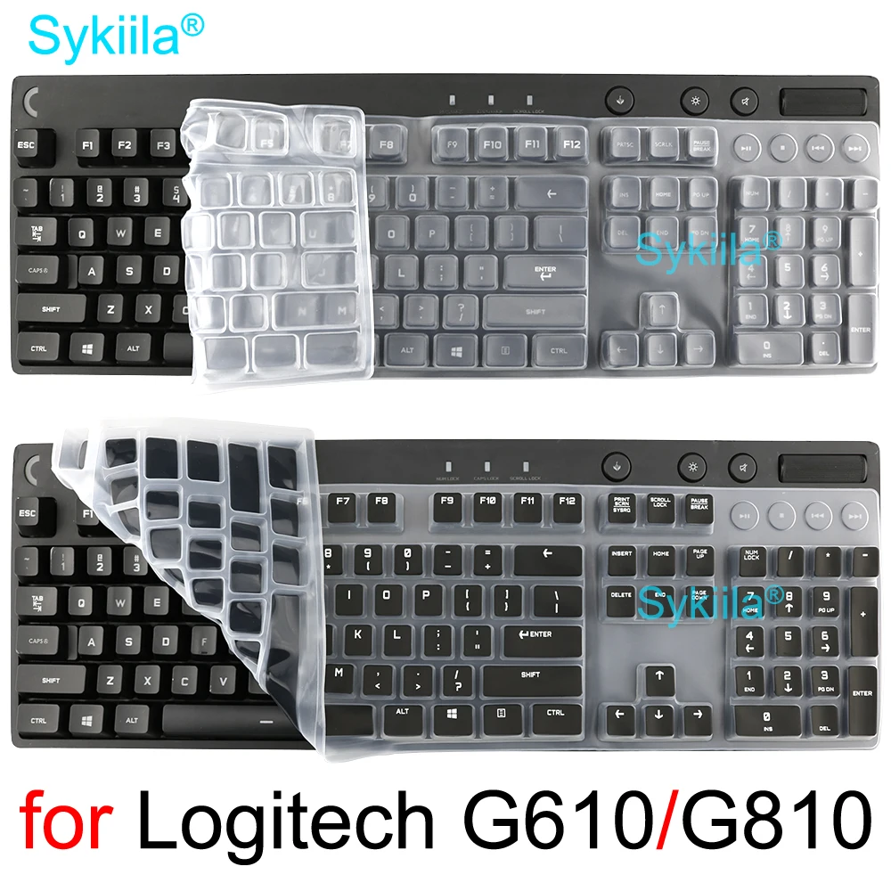 Чехол для клавиатуры G610 для Logitech G610 G810, механический для Logi, силиконовый защитный чехол, аксессуары для пленки, прозрачный черный, розовый
Чехол для клавиатуры G610 для Logitech G610 G810, механический для Logi, силиконовый защитный чехол, аксессуары для пленки, прозрачный черный, розовый