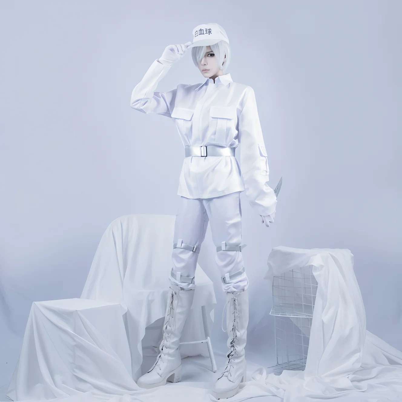 Аниме Cells atWork Нейтрофильная форма Hataraku Saibou White Blood Cell Косплей Костюм Парик Униформа Хэллоуин Вечеринка Для Мужчин Комикс
Аниме Cells atWork Нейтрофильная форма Hataraku Saibou White Blood Cell Косплей Костюм Парик Униформа Хэллоуин Вечеринка Для Мужчин Комикс