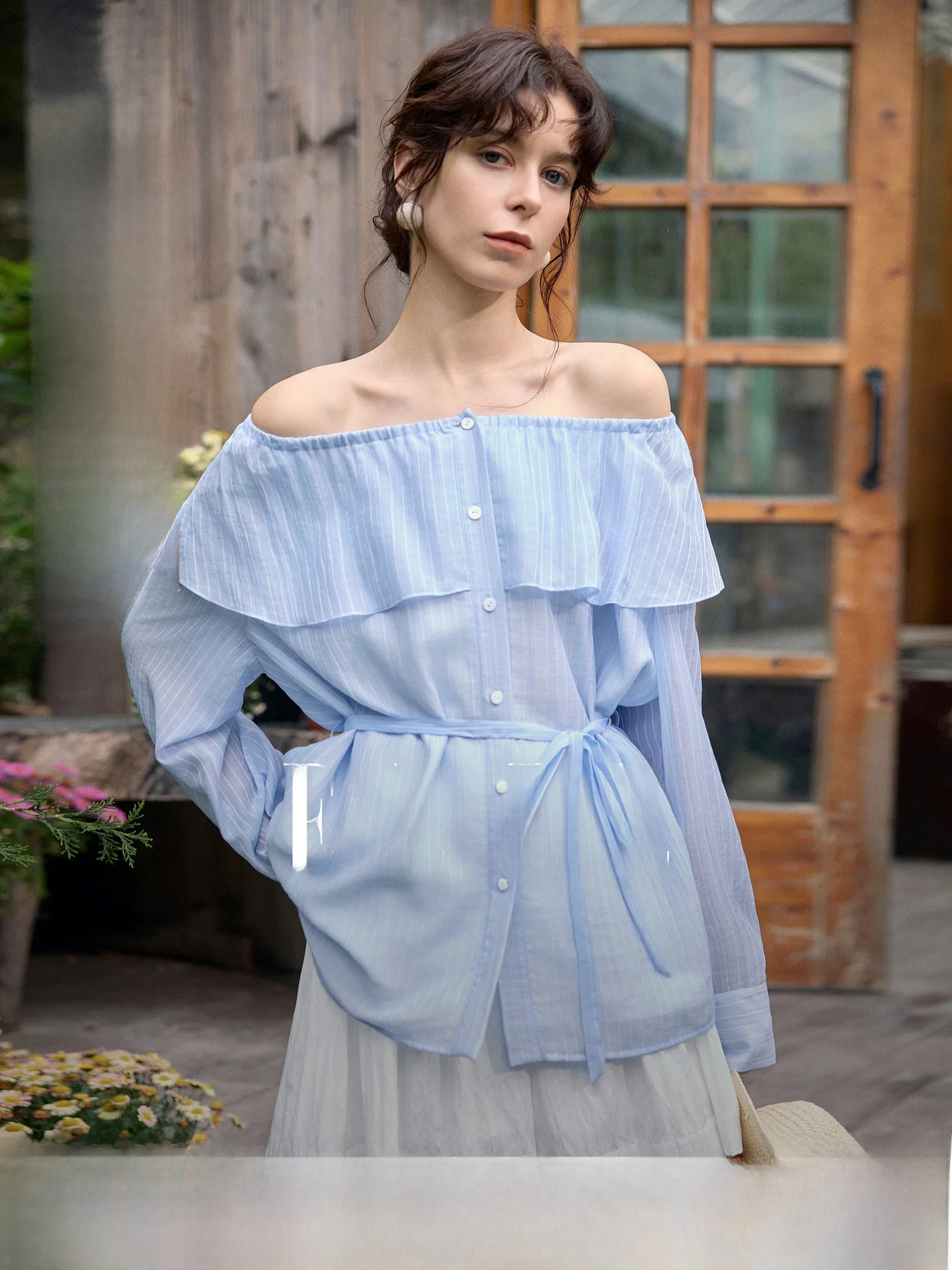 Elle Summer 2026 Women's Tunic Shirt with Lace Trim One-Shoulder Design Lenzing Lyocell Fabric Casual Commute Style Long Sleeve
Elle Summer 2026 Women's Tunic Shirt with Lace Trim One-Shoulder Design Lenzing Lyocell Fabric Casual Commute Style Long Sleeve