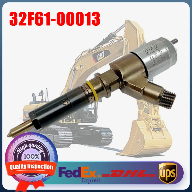 Construction Machinery Parts Diesel Common Rail Injector 32F61-00013 suitable for Caterpillar C4.2 Diesel Engine
Construction Machinery Parts Diesel Common Rail Injector 32F61-00013 suitable for Caterpillar C4.2 Diesel Engine