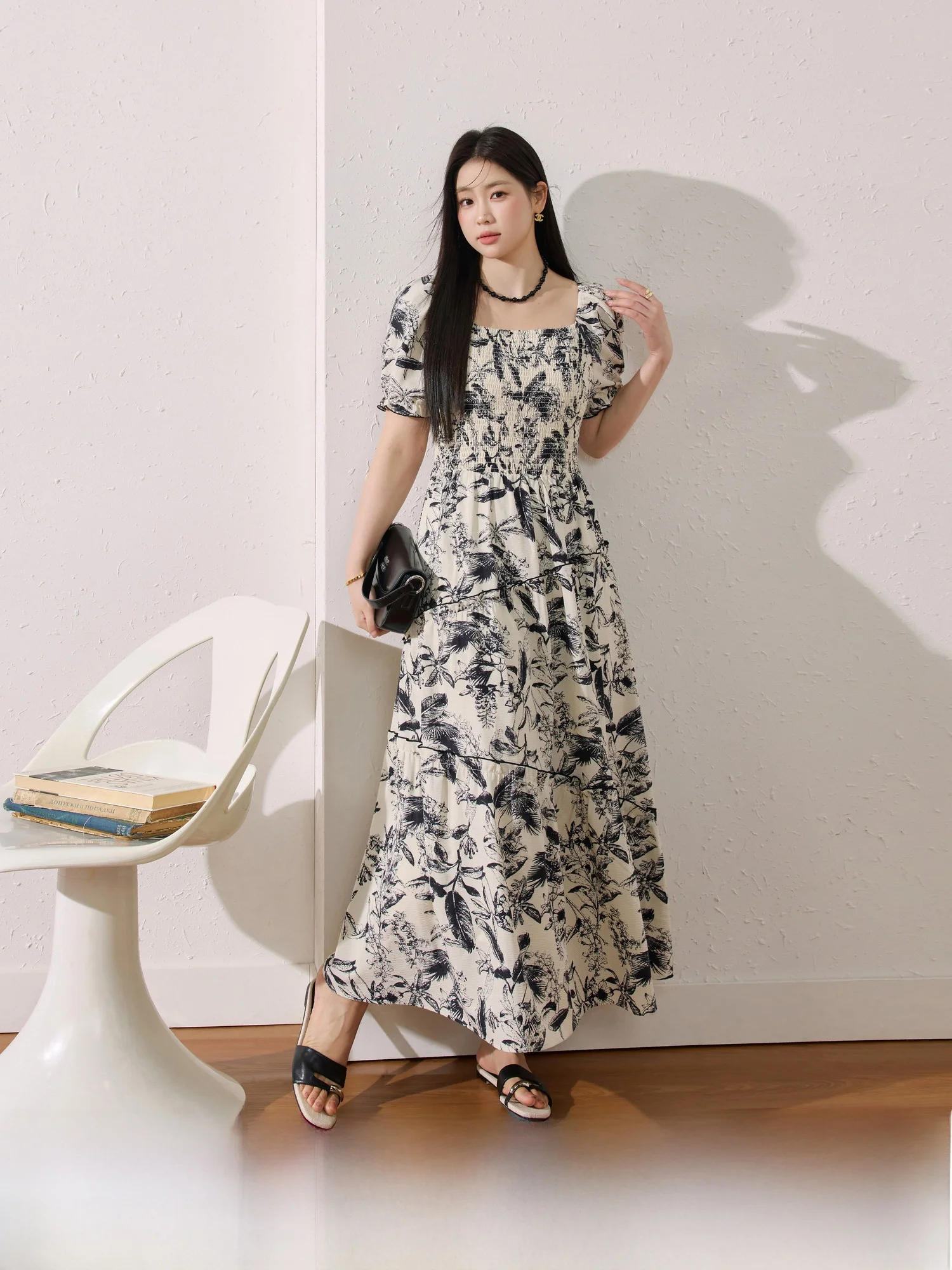 Ele Large Size Retro Dr Blue Language Square Collar Asymmetrical Hem Design High Waist Pleated Skirt A-Line Dr
Ele Large Size Retro Dr Blue Language Square Collar Asymmetrical Hem Design High Waist Pleated Skirt A-Line Dr