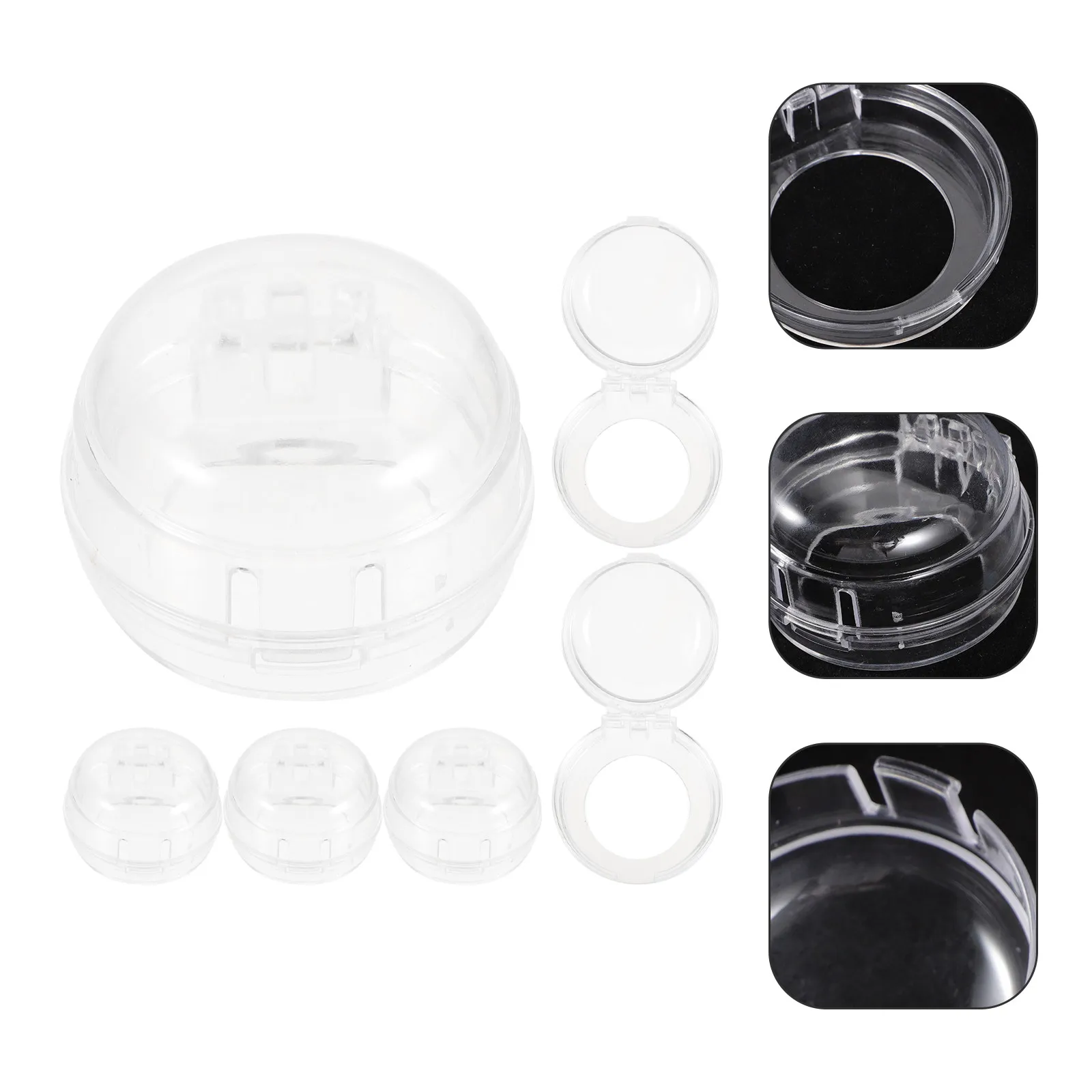 6Pcs Button Protector Child Safety Guard Transparent Stove Oven Knob Cover Safety Cover for Induction Cooker Washing Machine
6Pcs Button Protector Child Safety Guard Transparent Stove Oven Knob Cover Safety Cover for Induction Cooker Washing Machine