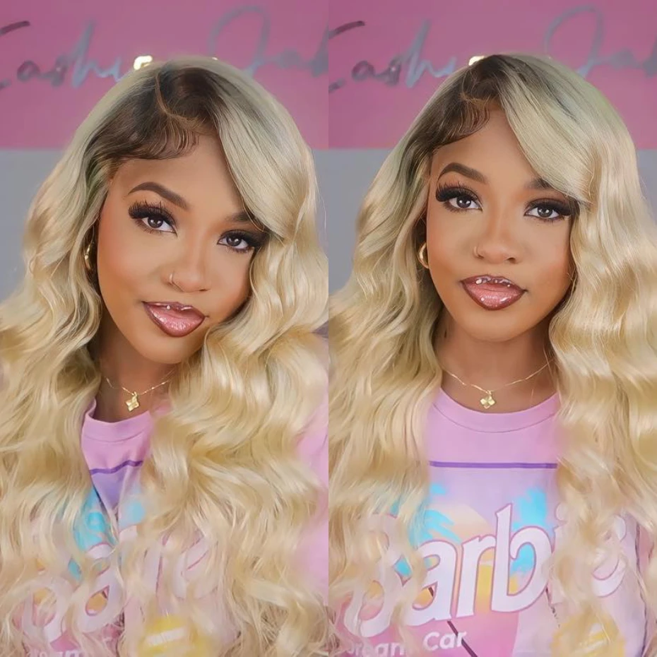 1B 613 Body Wave 13x6 Lace Front Wig Ombre Blonde Colored Human Hair Wigs 250 Density Bone Straight Brazilian Lace Frontal Wigs
1B 613 Body Wave 13x6 Lace Front Wig Ombre Blonde Colored Human Hair Wigs 250 Density Bone Straight Brazilian Lace Frontal Wigs
