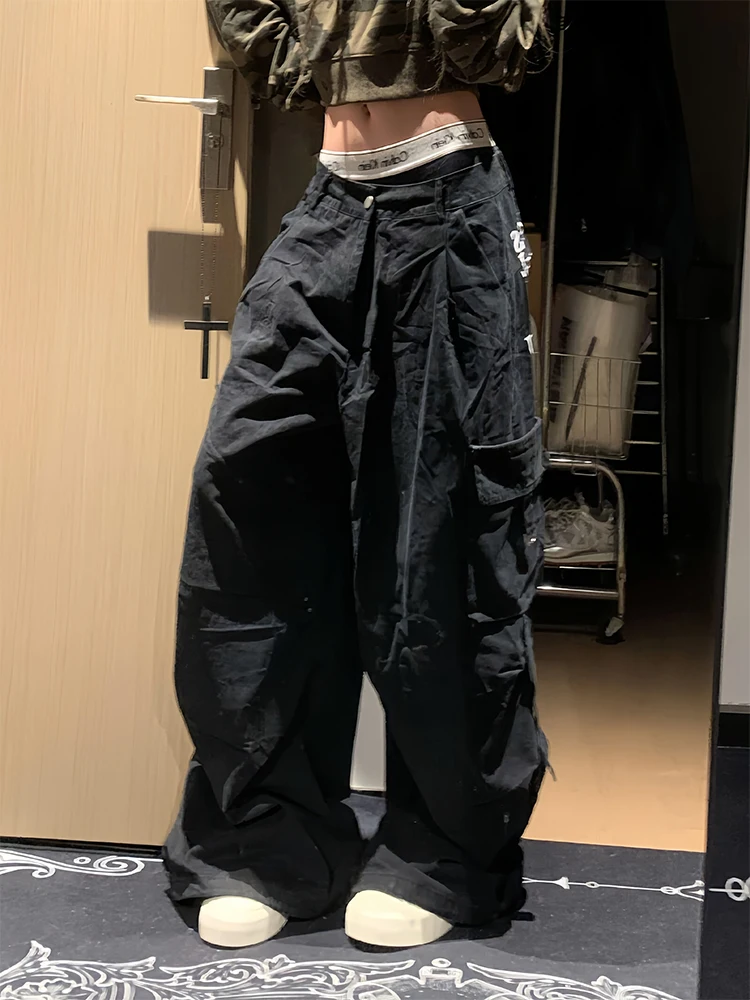 Осень-зима 2022, женские джинсовые брюки-карго в американском стиле ретро в стиле хип-хоп, мужские темные академические японские мешковатые джинсы Y2K, Harajuku, ковбойские
Осень-зима 2022, женские джинсовые брюки-карго в американском стиле ретро в стиле хип-хоп, мужские темные академические японские мешковатые джинсы Y2K, Harajuku, ковбойские