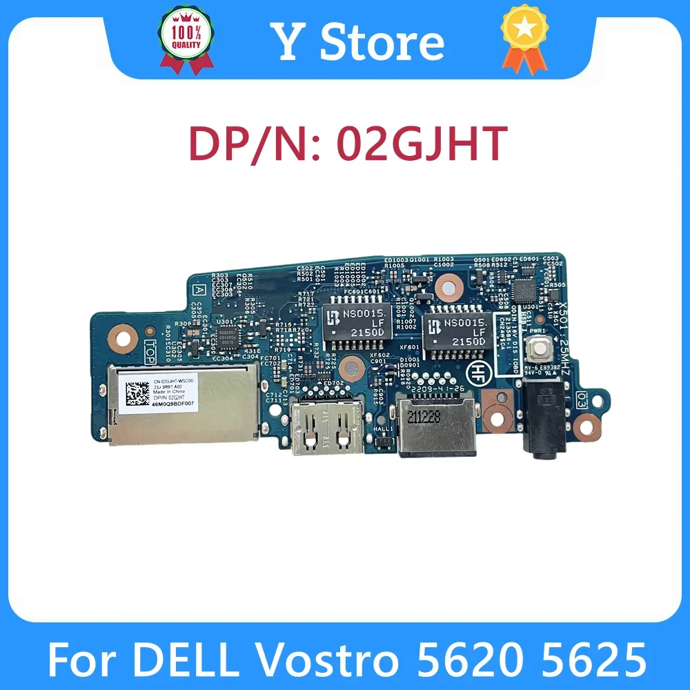 Y Store НОВЫЙ оригинальный для ноутбука DELL Vostro 5620 5625, USB-плата, аудиоплата CN-02GJHT 2GJHT 02GJHT, 100% протестировано, быстрая доставка
Y Store НОВЫЙ оригинальный для ноутбука DELL Vostro 5620 5625, USB-плата, аудиоплата CN-02GJHT 2GJHT 02GJHT, 100% протестировано, быстрая доставка