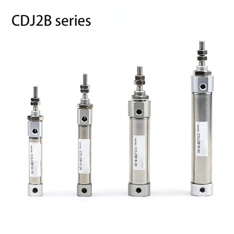 CDJ2B Type Mini Stainless Steel Pneumatic Cylinder Double Acting CDJ2B10 CDJ2B16 Small Single Rod Air Cylinder
CDJ2B Type Mini Stainless Steel Pneumatic Cylinder Double Acting CDJ2B10 CDJ2B16 Small Single Rod Air Cylinder