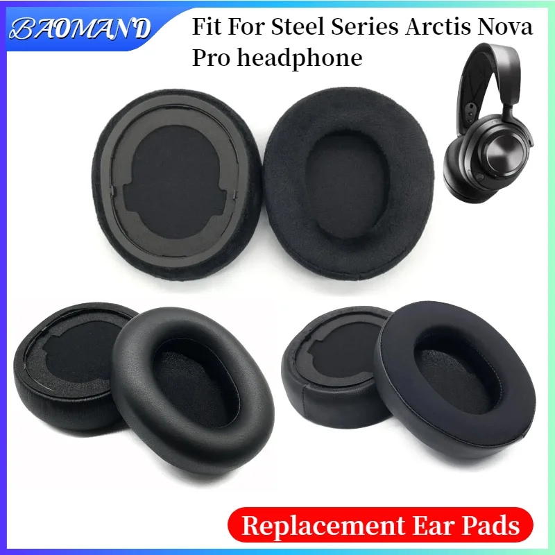 Replacement Earpads For SteelSeries Arctis Nova Pro Headphones Earmuff Ear Pads Cushion Cover Sleeve
Replacement Earpads For SteelSeries Arctis Nova Pro Headphones Earmuff Ear Pads Cushion Cover Sleeve