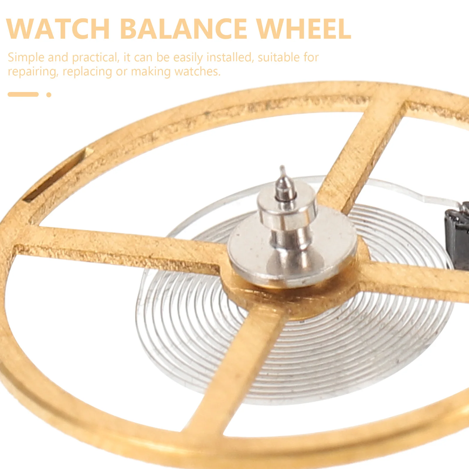 Premium Alloy Balance Wheel Replacement Durable Wear-Resistant Small Accessories Repair Supplies Hollow Design Easy Install
Premium Alloy Balance Wheel Replacement Durable Wear-Resistant Small Accessories Repair Supplies Hollow Design Easy Install