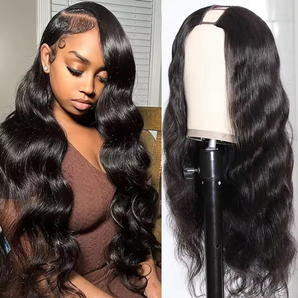 Brazilian Body wave Wigs U Part Wig 100% Human Hair Wigs Virgin Hair Glueless Lace U Shape Wig Natural Color For Black Women
Brazilian Body wave Wigs U Part Wig 100% Human Hair Wigs Virgin Hair Glueless Lace U Shape Wig Natural Color For Black Women
