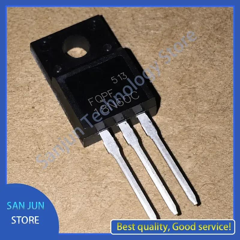 10pcs New FQPF18N60C 18A 600V TO-220F Plastic 18N60 Field Effect MOS
10pcs New FQPF18N60C 18A 600V TO-220F Plastic 18N60 Field Effect MOS