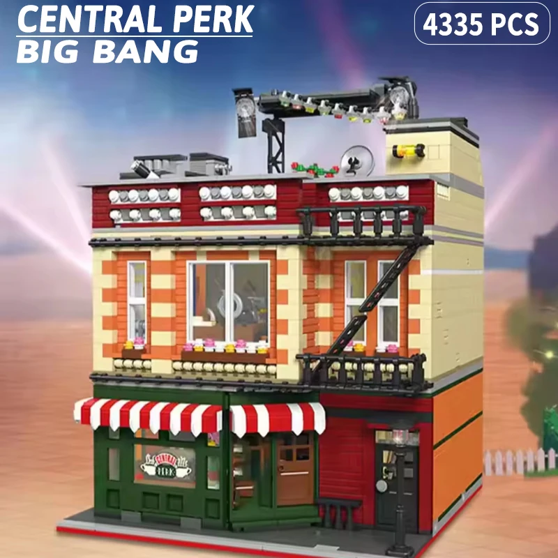 В наличии Creative Expert Moc Street View Central Perk old Friended Bricks Модульная модель дома Набор строительных блоков 89106 4294 шт.
В наличии Creative Expert Moc Street View Central Perk old Friended Bricks Модульная модель дома Набор строительных блоков 89106 4294 шт.