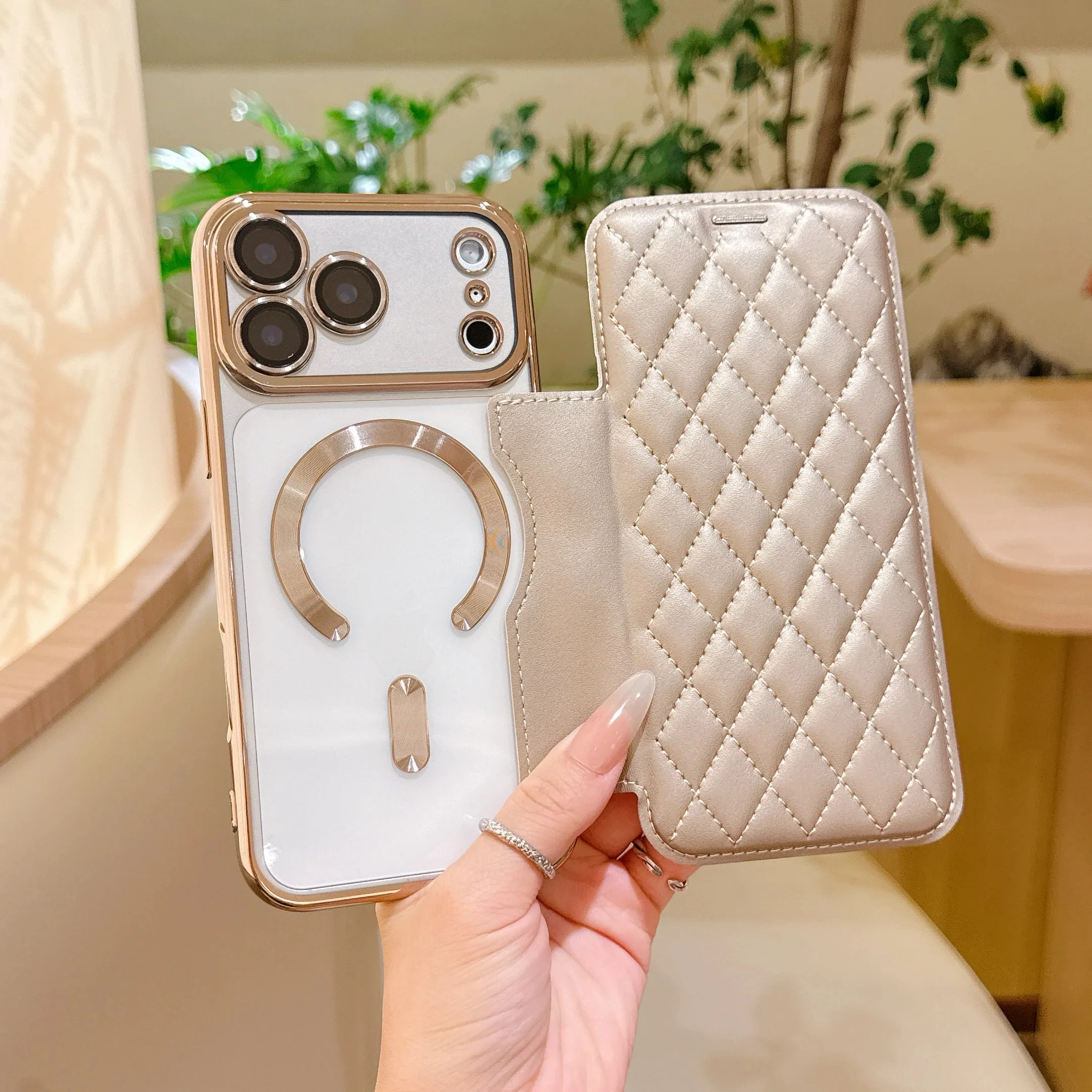 Luxury Business Magnetic Cards Solt Wallet Flip phone case Suitable For iPhone 17 Pro Max 16 Plus 15 14 13 kickstand Cover
Luxury Business Magnetic Cards Solt Wallet Flip phone case Suitable For iPhone 17 Pro Max 16 Plus 15 14 13 kickstand Cover