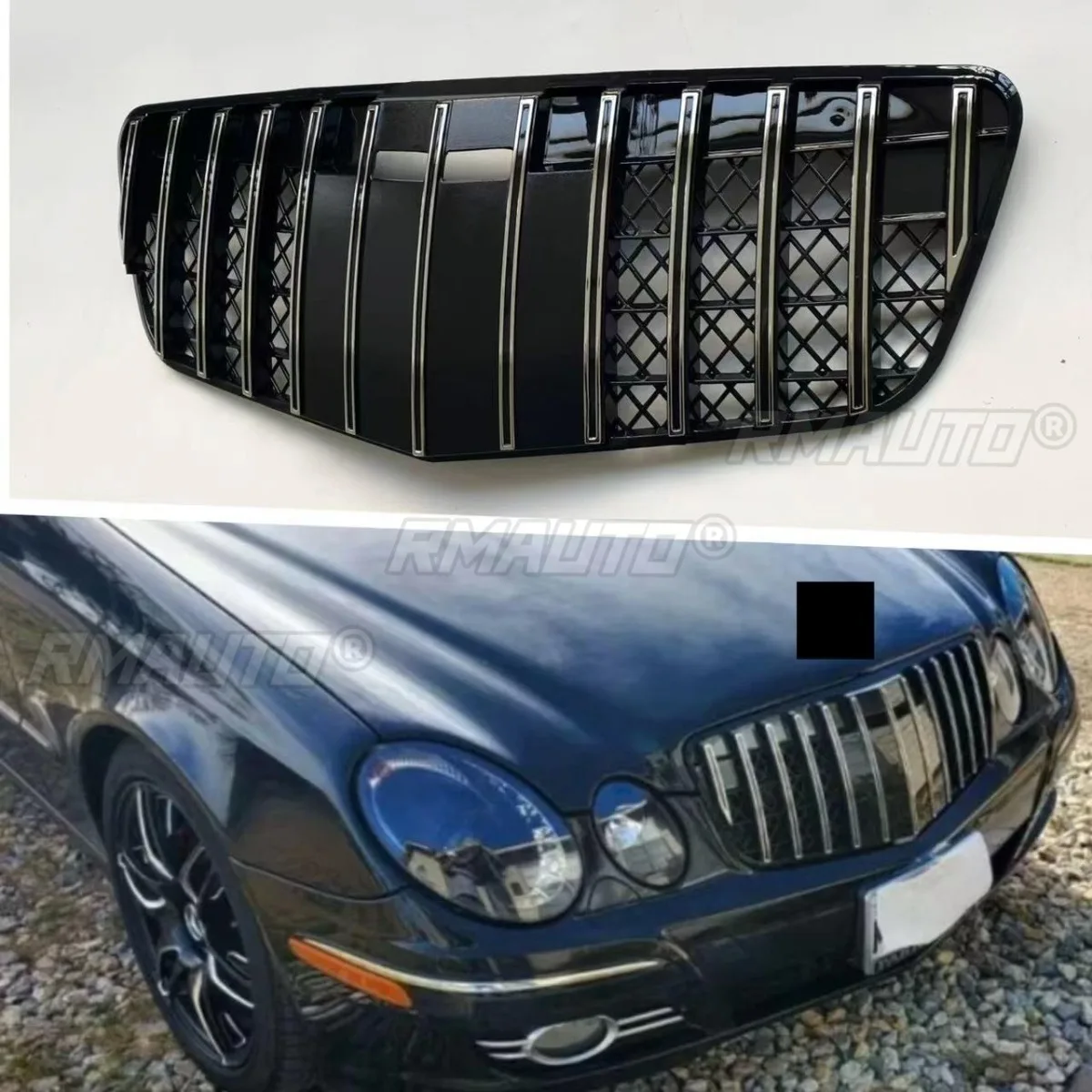 Car Bumper Grill Decorative Strips Racing Grille Body Kit Front Bumper Grill For Mercedes Benz E-Class W211 2006-2007 Exterior
Car Bumper Grill Decorative Strips Racing Grille Body Kit Front Bumper Grill For Mercedes Benz E-Class W211 2006-2007 Exterior