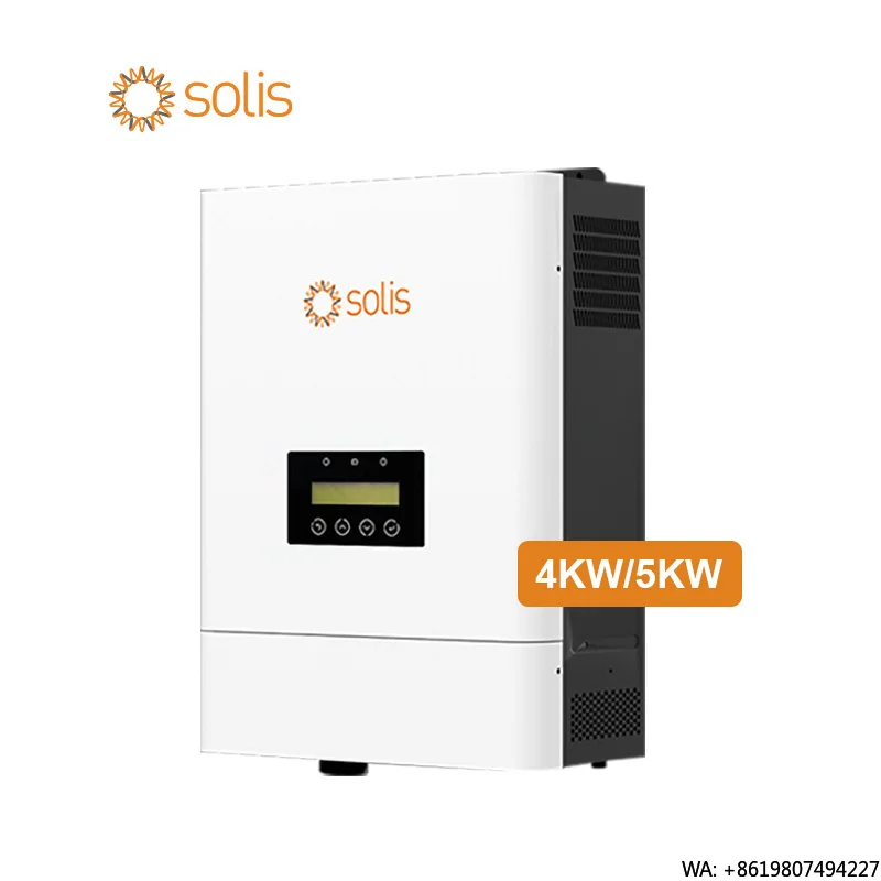 Solis Best 50/60Hz Pararel Hybrid Solar Inverter Charger Mppt 48V to 220V 5Kw Off Grid Dc 230V Ac Inverter for Solar Panel
Solis Best 50/60Hz Pararel Hybrid Solar Inverter Charger Mppt 48V to 220V 5Kw Off Grid Dc 230V Ac Inverter for Solar Panel