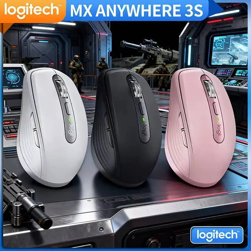 Компактная мышь Logitech MX Anywhere 3S, эргономичный дизайн, перезаряжаемая, с быстрым прокруткой для портативных ПК Mac
Компактная мышь Logitech MX Anywhere 3S, эргономичный дизайн, перезаряжаемая, с быстрым прокруткой для портативных ПК Mac