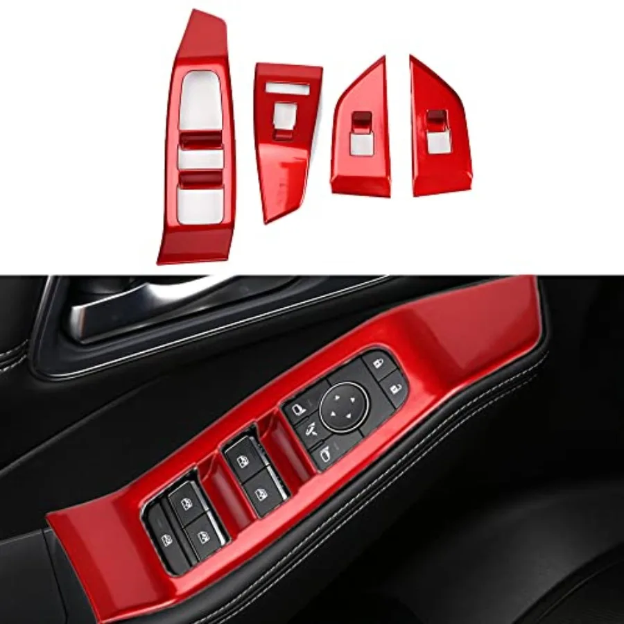 4PCS Window Switch Panel Cover Door Armrest Cover Window Lift Trim for Nissan Rogue 2021 2022 2023 2024 2025 2026 Interior Acce
4PCS Window Switch Panel Cover Door Armrest Cover Window Lift Trim for Nissan Rogue 2021 2022 2023 2024 2025 2026 Interior Acce