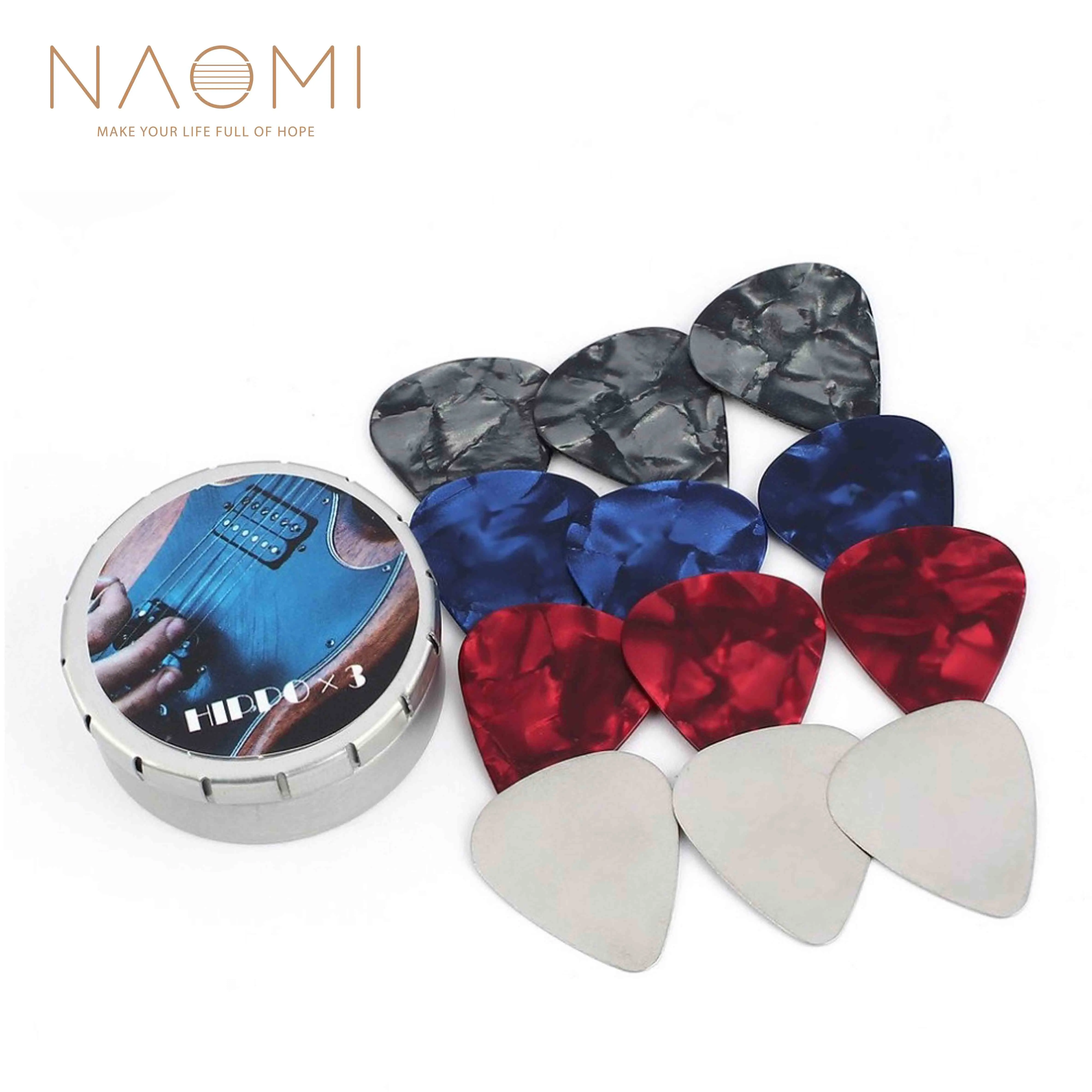 NAOMI 12PCS Guitar Pick W/ Metal Storage Box Electric Guitar Picks Guitar Parts & Accessories
NAOMI 12PCS Guitar Pick W/ Metal Storage Box Electric Guitar Picks Guitar Parts & Accessories