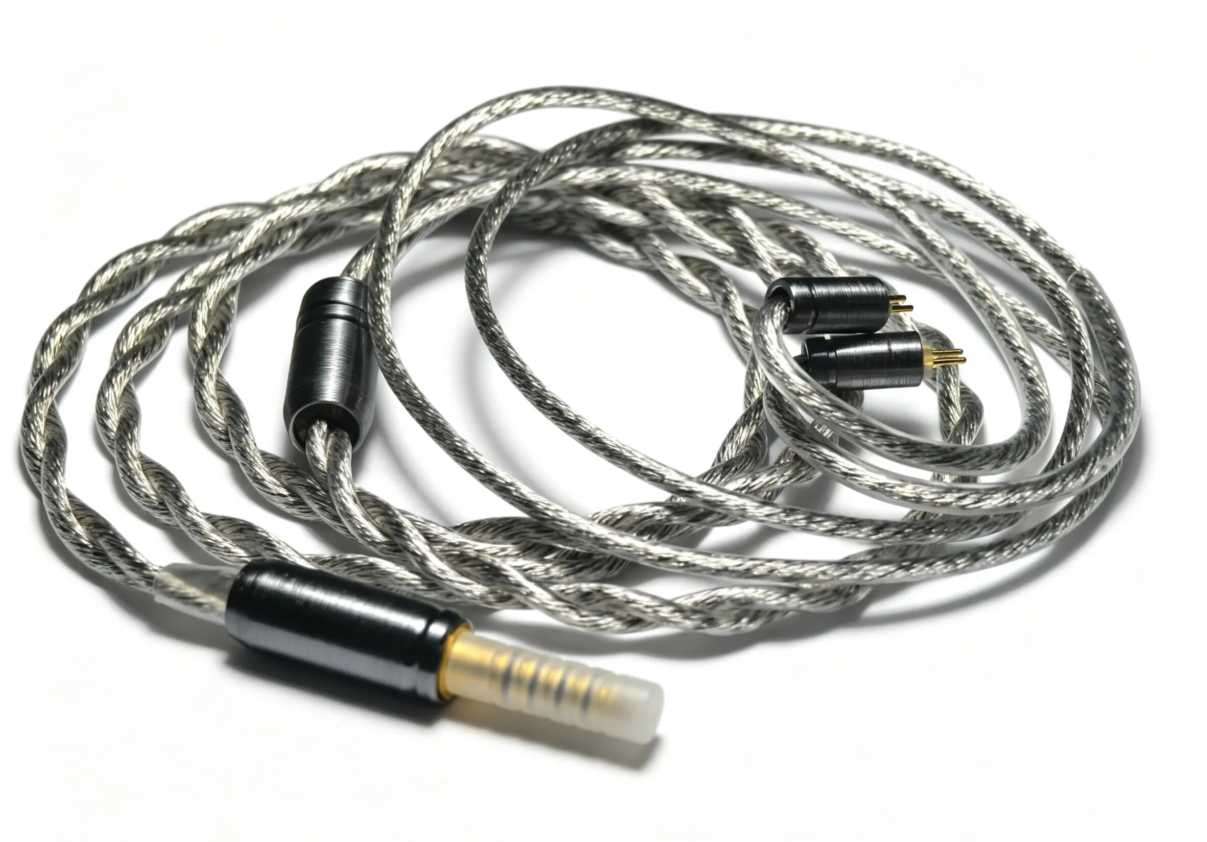 PULA 2.5/2C Alloy Coaxial IEM Upgrade Cable 4.4mm Balanced 0.78 2Pin Silver-Plated Copper & Copper-Silver Alloy Mixed Conductor
PULA 2.5/2C Alloy Coaxial IEM Upgrade Cable 4.4mm Balanced 0.78 2Pin Silver-Plated Copper & Copper-Silver Alloy Mixed Conductor