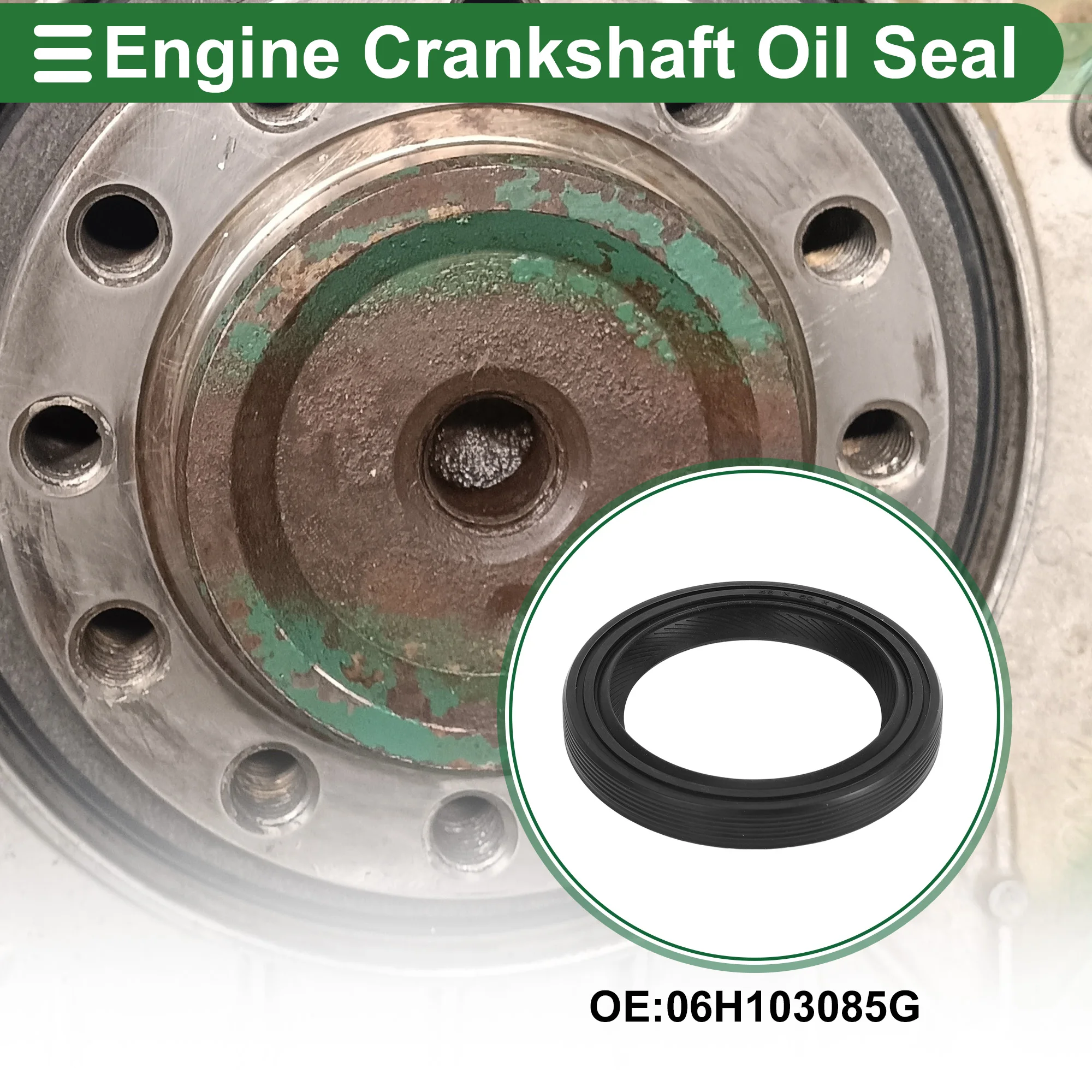 UXCELL 1 Pc Front Crankshaft Oil Seal for AUDI A4 2008-2020 No.06H103085G Main Seal
UXCELL 1 Pc Front Crankshaft Oil Seal for AUDI A4 2008-2020 No.06H103085G Main Seal