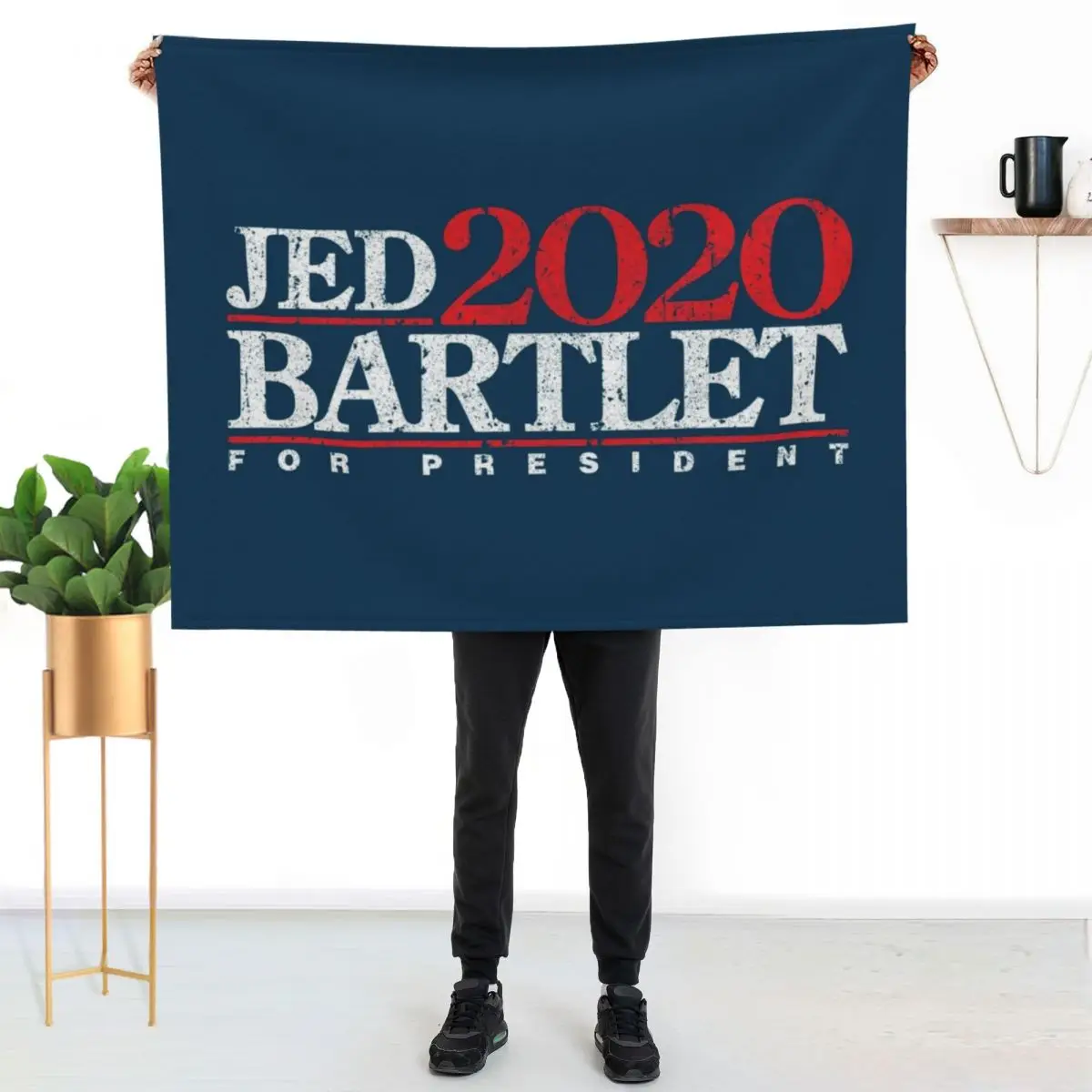 Jed Bartlet 2020 Throw Blanket Lightweight Cozy Blanket for Bed Sofa
Jed Bartlet 2020 Throw Blanket Lightweight Cozy Blanket for Bed Sofa