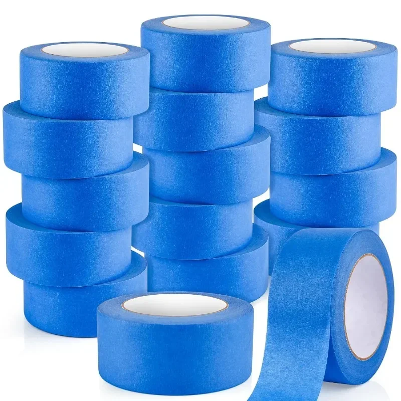 Authenticity guarantee.16 Rolls Painters Tape 2 Inch Wide,Multi-Surface No Residue Blue Masking Tape for Walls Painting,Packing,
Authenticity guarantee.16 Rolls Painters Tape 2 Inch Wide,Multi-Surface No Residue Blue Masking Tape for Walls Painting,Packing,