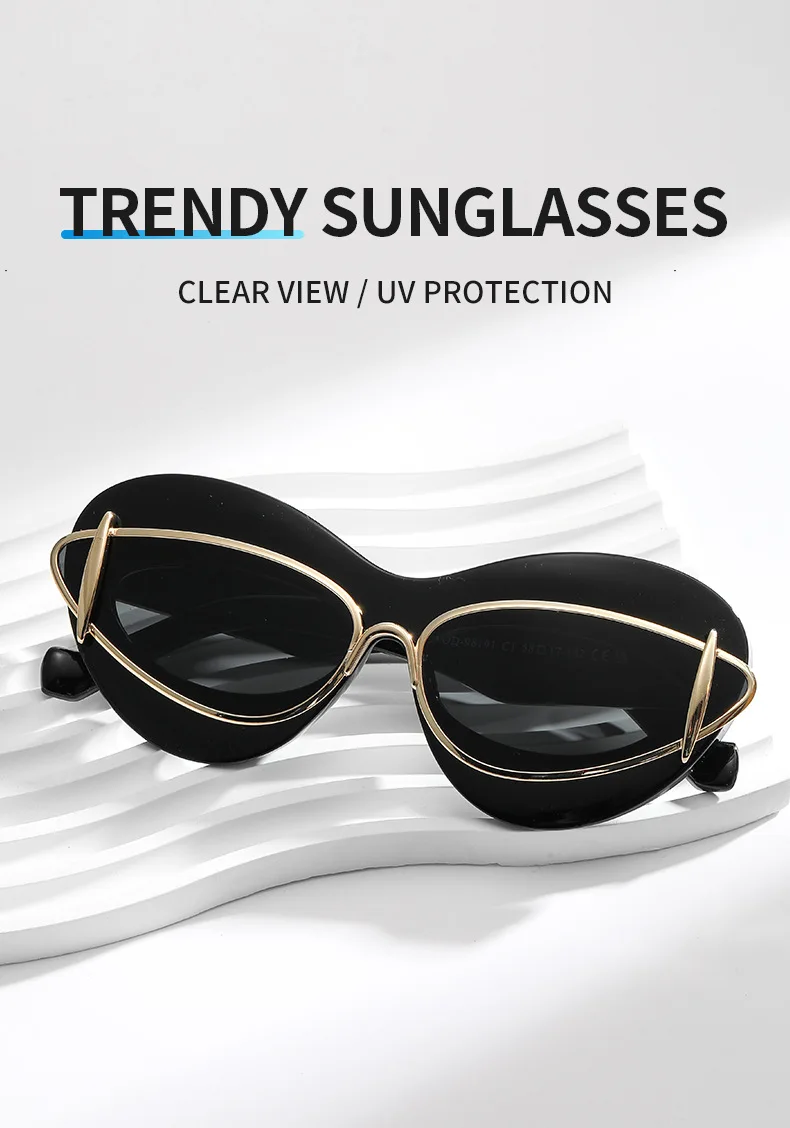Eyewear Fashion Sunglasses Retro Men Women Unisex Sunglasses Metal Ring Sunglasses Uv400 Full Frame Sunglasses Lunette Femme T11
Eyewear Fashion Sunglasses Retro Men Women Unisex Sunglasses Metal Ring Sunglasses Uv400 Full Frame Sunglasses Lunette Femme T11