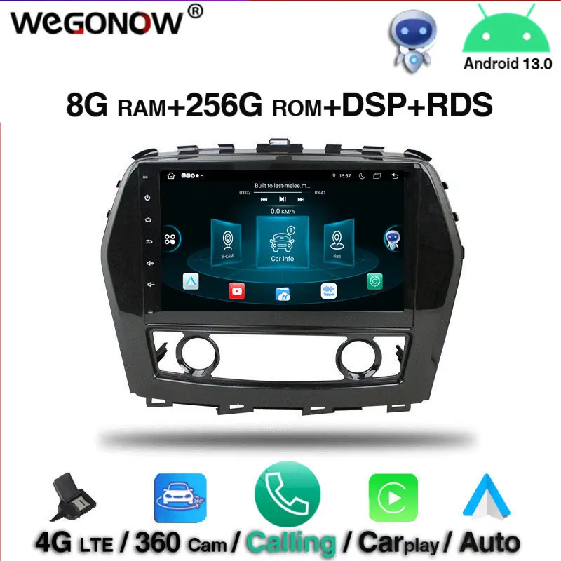 8 ГБ + 256 ГБ Carplay 360 DSP IPS Android 13,0 автомобильный DVD-плеер GPS карта RDS радио WIFI Bluetooth 5,0 для Nissan Maxima 2015 - 2020
8 ГБ + 256 ГБ Carplay 360 DSP IPS Android 13,0 автомобильный DVD-плеер GPS карта RDS радио WIFI Bluetooth 5,0 для Nissan Maxima 2015 - 2020