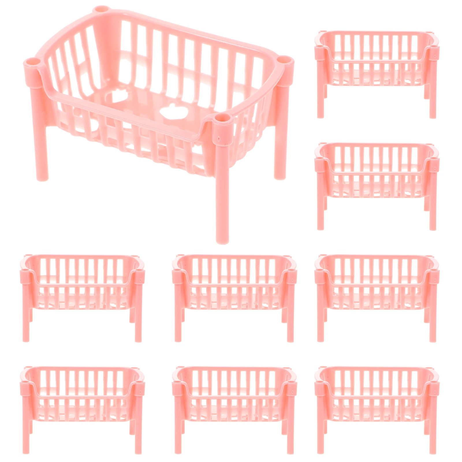 10 Pcs Shelf Miniature Rack Model Storage Shelves Fruit House Dollhouse Furniture Plastic Accessory Child
10 Pcs Shelf Miniature Rack Model Storage Shelves Fruit House Dollhouse Furniture Plastic Accessory Child