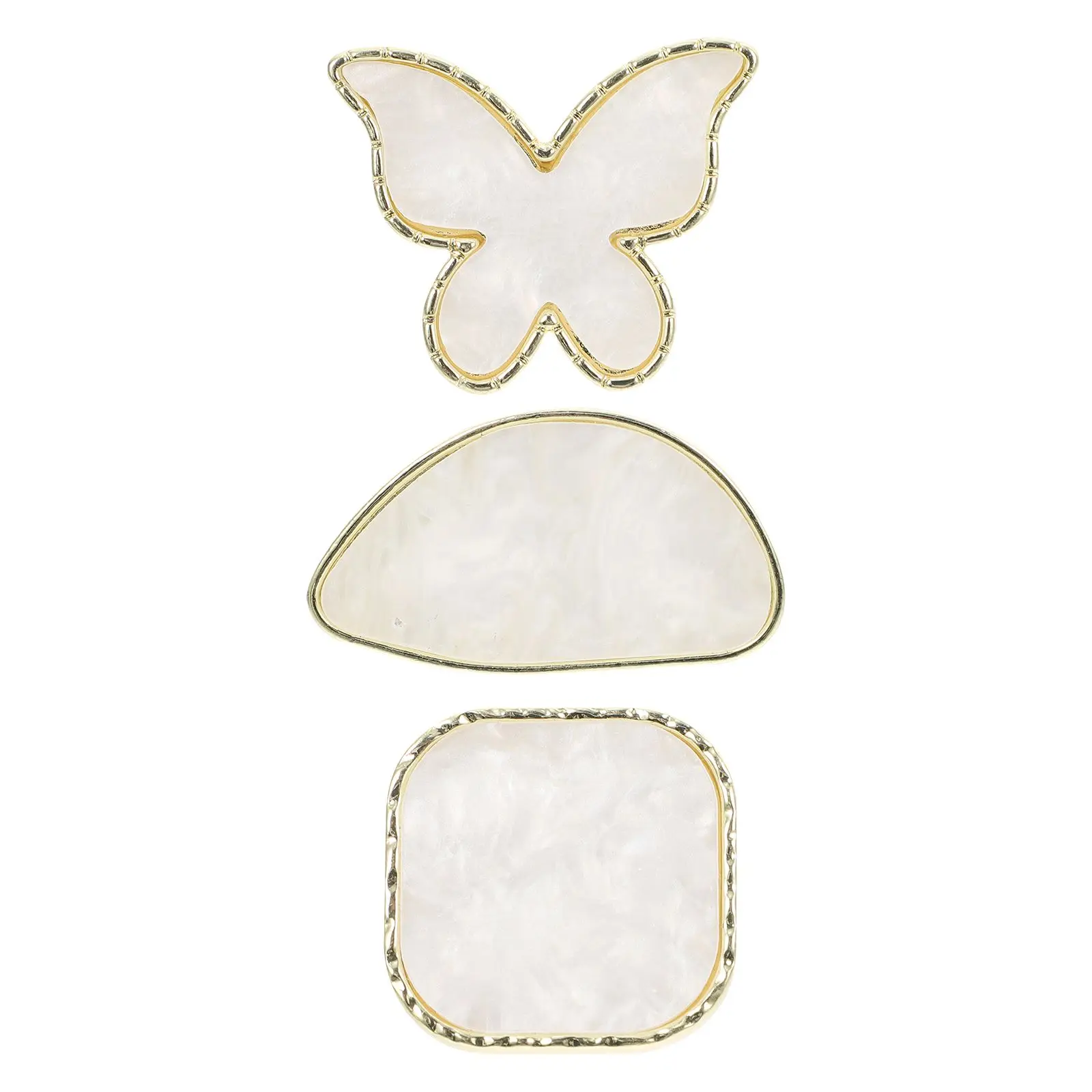 3 Pcs ABS Nail Ring Color Plate Manicure Portable Mini Tray for Mixing Suitable Nail Lovers Professionals
3 Pcs ABS Nail Ring Color Plate Manicure Portable Mini Tray for Mixing Suitable Nail Lovers Professionals