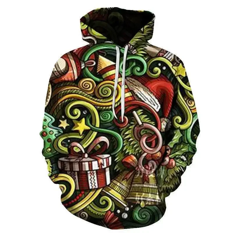 Santa Claus Print Hoodie For Men Fashion Cartoon Elk Pattern Oversized Sweatshirts Christmas New Year Party Children Y2k Clothes
Santa Claus Print Hoodie For Men Fashion Cartoon Elk Pattern Oversized Sweatshirts Christmas New Year Party Children Y2k Clothes