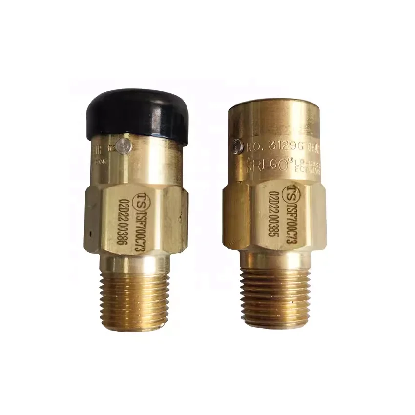 1/2 "Manual LPG Pipeline Cylinder Threaded Unidirectional Brass Safety Relief Valve 3129G 250psi
1/2 "Manual LPG Pipeline Cylinder Threaded Unidirectional Brass Safety Relief Valve 3129G 250psi