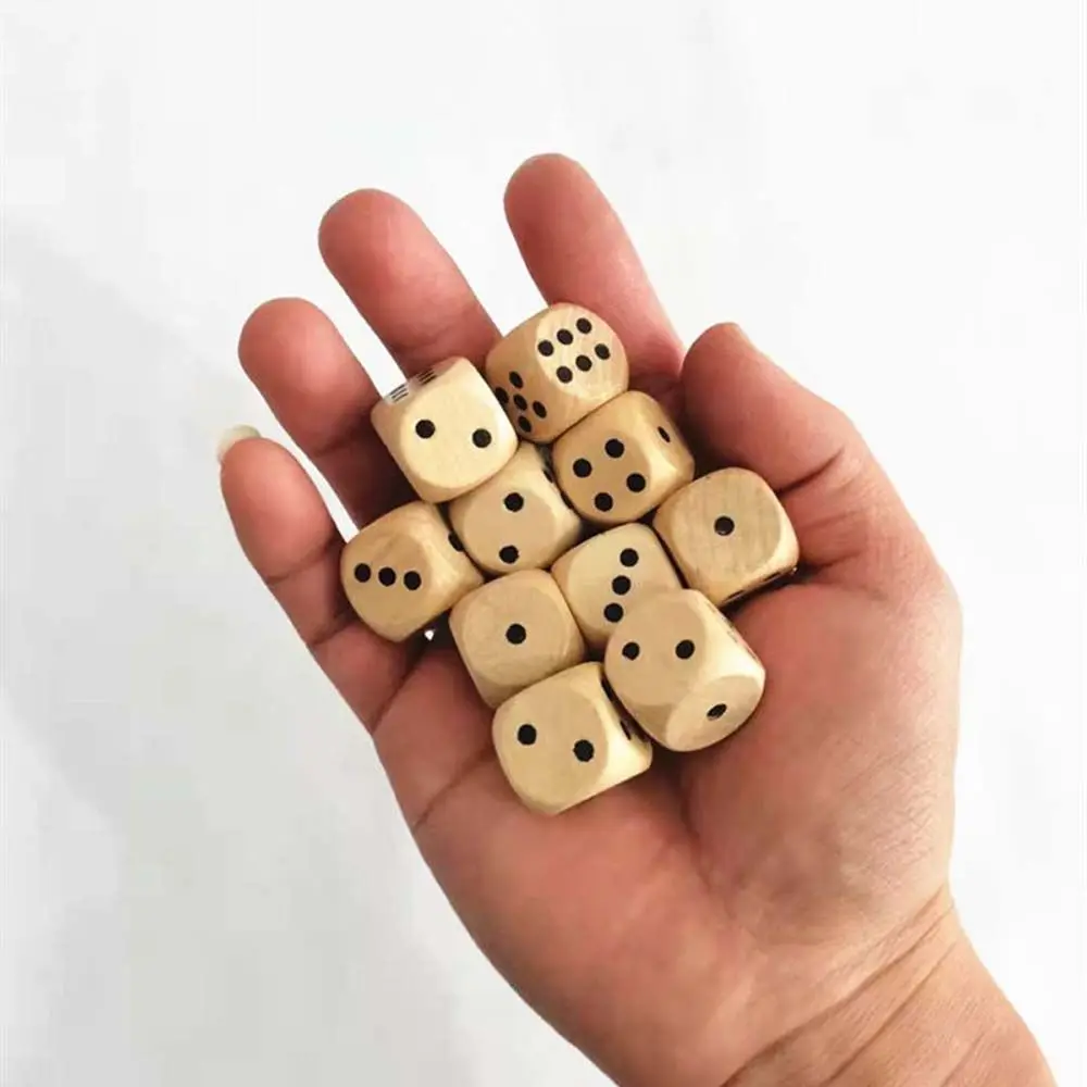 Gift KTV Entertainment Game Puzzle Game 20mm Desktop Game Board Games D6 Dice 6 Sided Dice Square Point Dice Wooden Dice
Gift KTV Entertainment Game Puzzle Game 20mm Desktop Game Board Games D6 Dice 6 Sided Dice Square Point Dice Wooden Dice