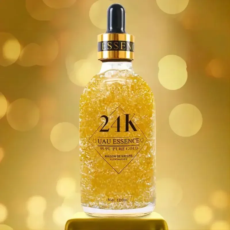 Thailand UAU 24K Gold Face Serum 100ml Replenishment Moisturize Nourishing Shrink Pore Brighten Skin Care Firming Facial Essence
Thailand UAU 24K Gold Face Serum 100ml Replenishment Moisturize Nourishing Shrink Pore Brighten Skin Care Firming Facial Essence