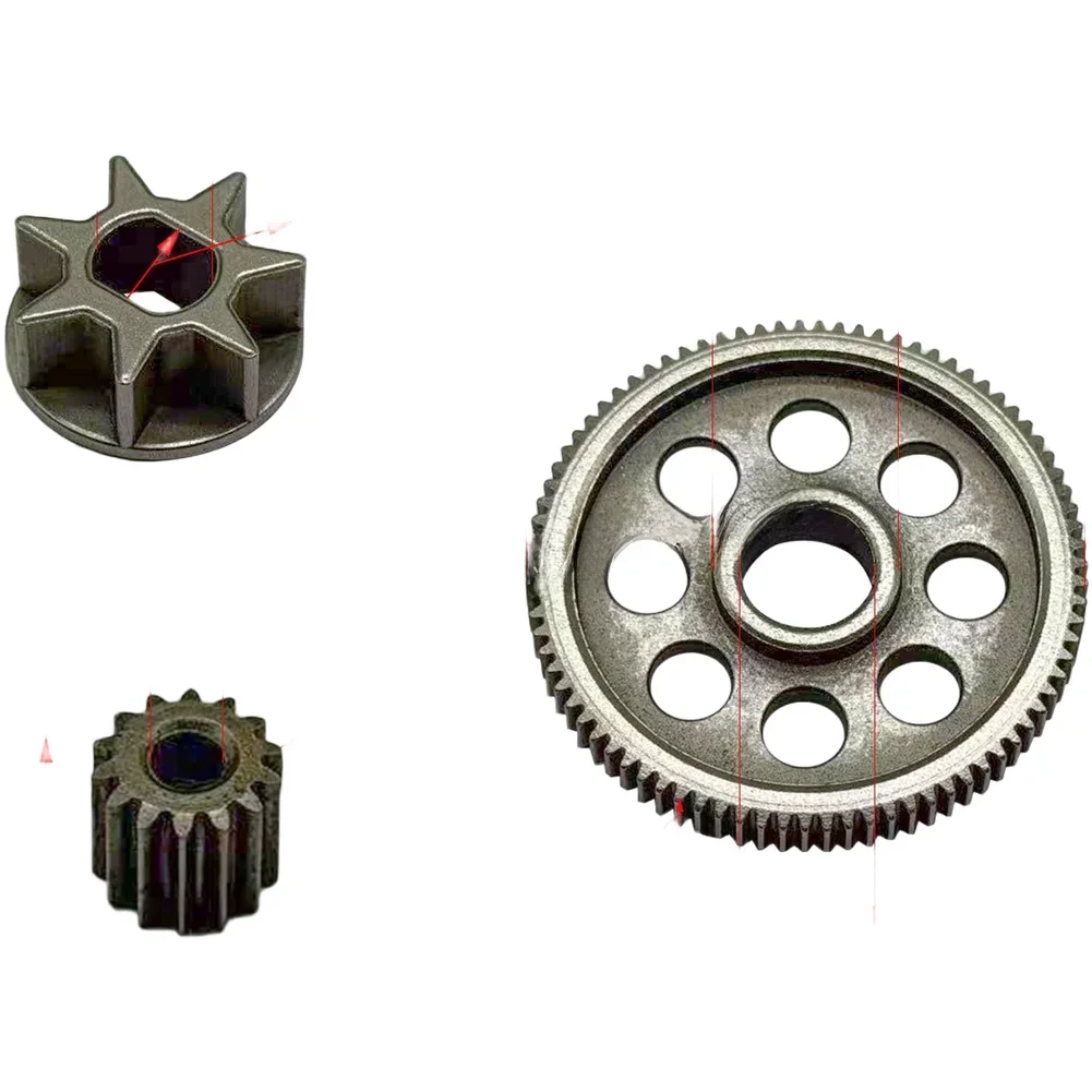 3PCS Aluminum Alloy Gear Set 14 Tooth For 4 6 8 Inch Lithium Battery Chainsaw Woodworking Cutting Tool Replacement Parts
3PCS Aluminum Alloy Gear Set 14 Tooth For 4 6 8 Inch Lithium Battery Chainsaw Woodworking Cutting Tool Replacement Parts