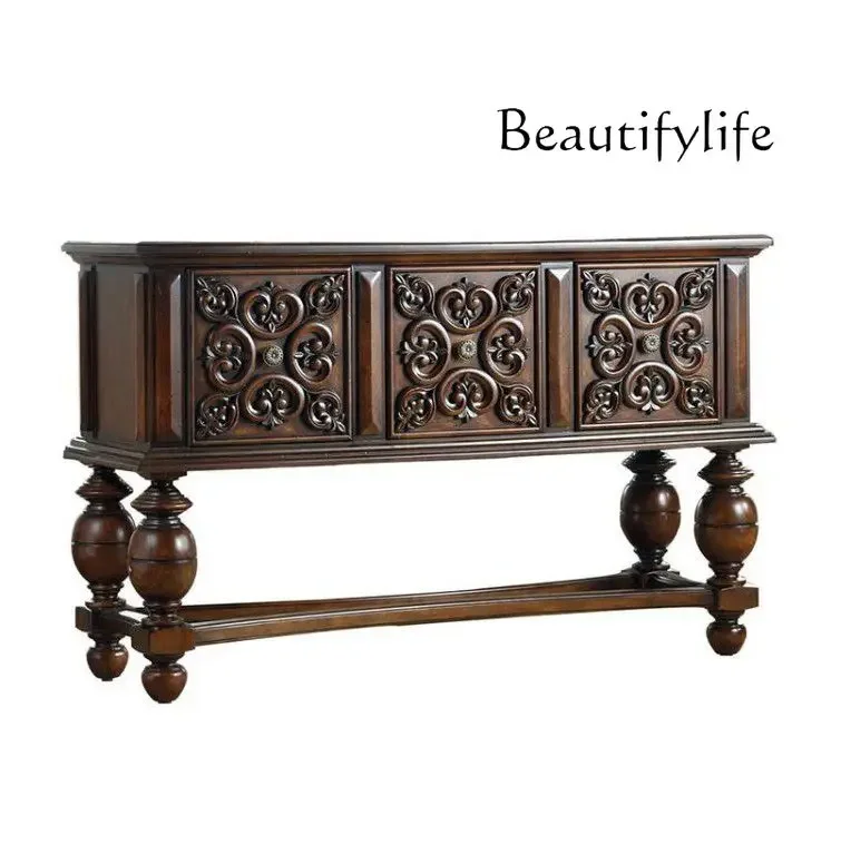 D36American rural solid wood entrance table simple modern entrance hall partition decoration light luxury against the wall
D36American rural solid wood entrance table simple modern entrance hall partition decoration light luxury against the wall