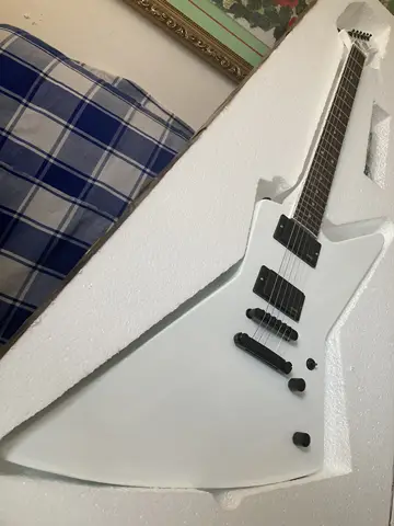 esp Hot Selling battery-powered pickup  Explore signature series SNAKEBYTE James Hetfield  Electric Guitar  11