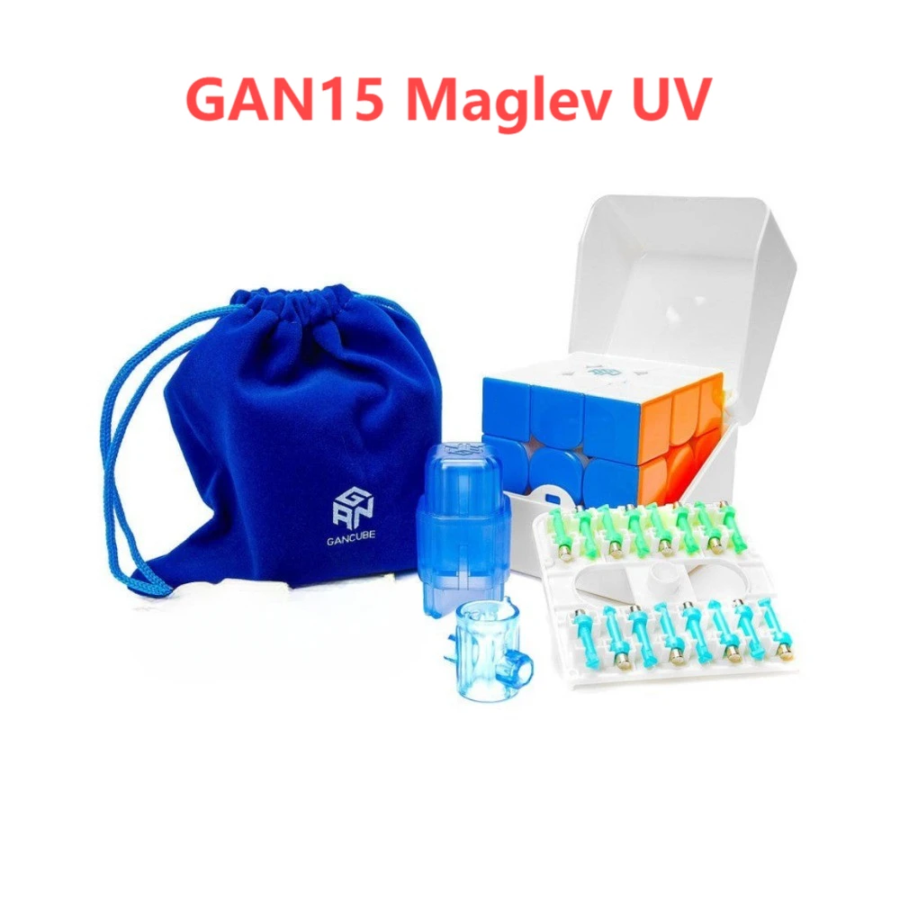 New GAN15 Maglev UV Gan 3x3 Cube 3x3 Magnetic Cube Flagship Cube Professional Competition Magico Puzzle Toy for Children
New GAN15 Maglev UV Gan 3x3 Cube 3x3 Magnetic Cube Flagship Cube Professional Competition Magico Puzzle Toy for Children