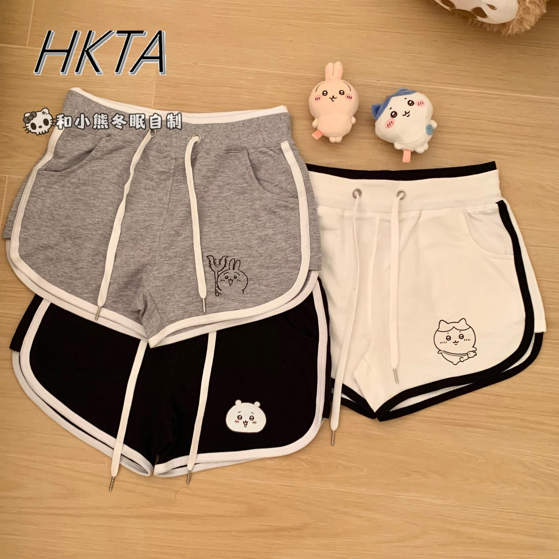 Japanese Cute Cartoon Print Loose Casual Solid Color Shorts Women Summer Wear Versatile and Thin Lace-up Sports Shorts Hot Pants
Japanese Cute Cartoon Print Loose Casual Solid Color Shorts Women Summer Wear Versatile and Thin Lace-up Sports Shorts Hot Pants