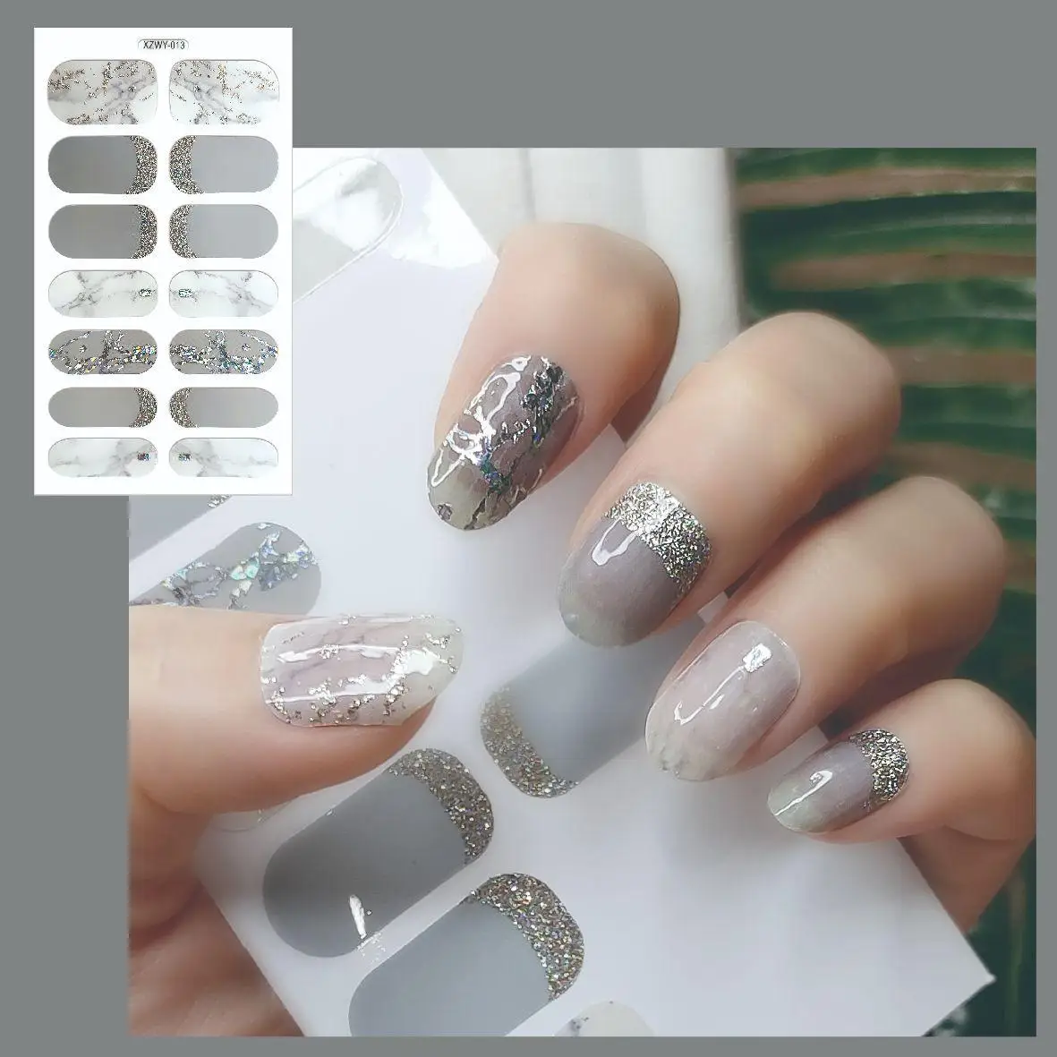 New Nail Stickers Full Stickers 3d Laser Flash Powder Cute Cool Nail Stickers Self-adhesive Nail Polish Patches Enhancem Sticker
New Nail Stickers Full Stickers 3d Laser Flash Powder Cute Cool Nail Stickers Self-adhesive Nail Polish Patches Enhancem Sticker