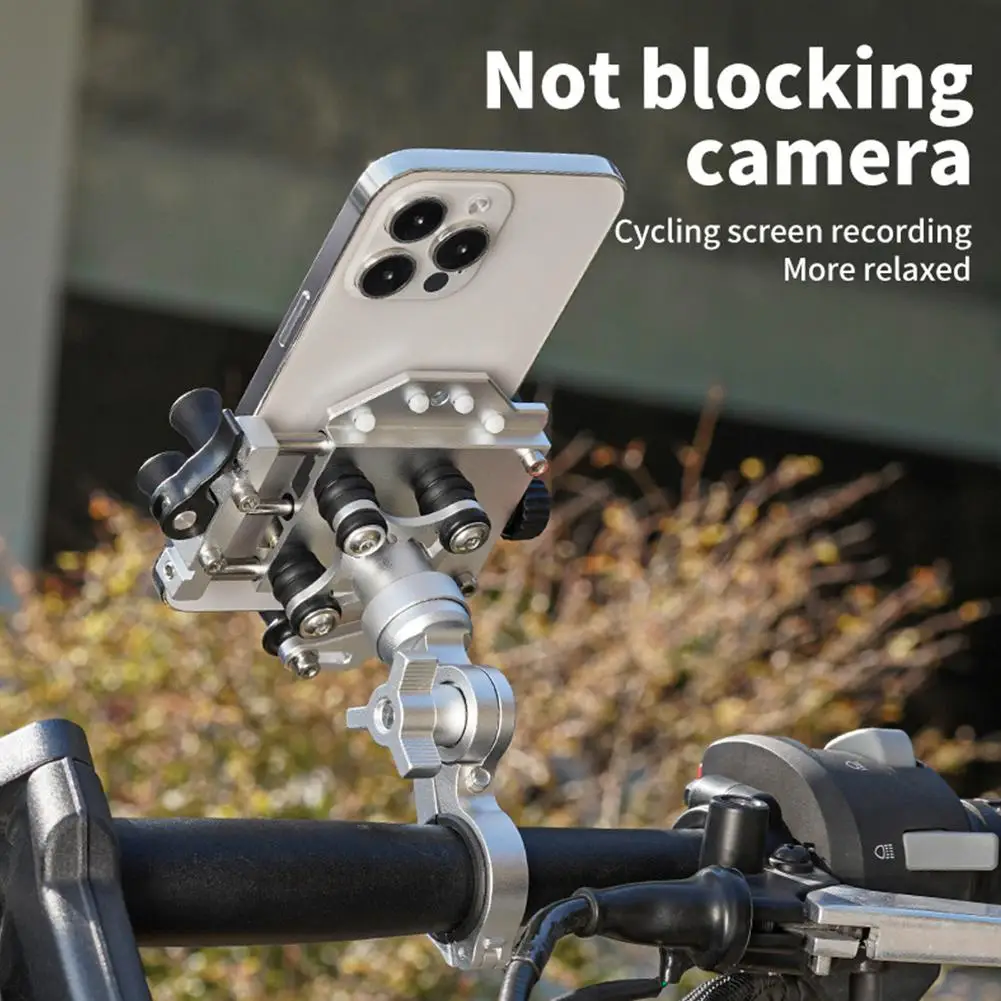 2025 Universal Motorcycle Phone Stand Alloy Shock-Absorbing Adjustable 360° Bracket Rotary Phone Navigation Holder H4R3
2025 Universal Motorcycle Phone Stand Alloy Shock-Absorbing Adjustable 360° Bracket Rotary Phone Navigation Holder H4R3