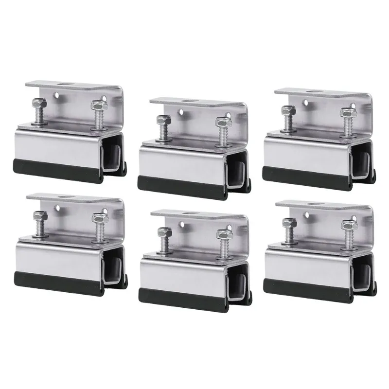 A19Q-6PCS Roof Rack Mount Kit RV Roof Mount Kit Roof Rack Brackets Easy Installation For Solar Panel Camping
A19Q-6PCS Roof Rack Mount Kit RV Roof Mount Kit Roof Rack Brackets Easy Installation For Solar Panel Camping