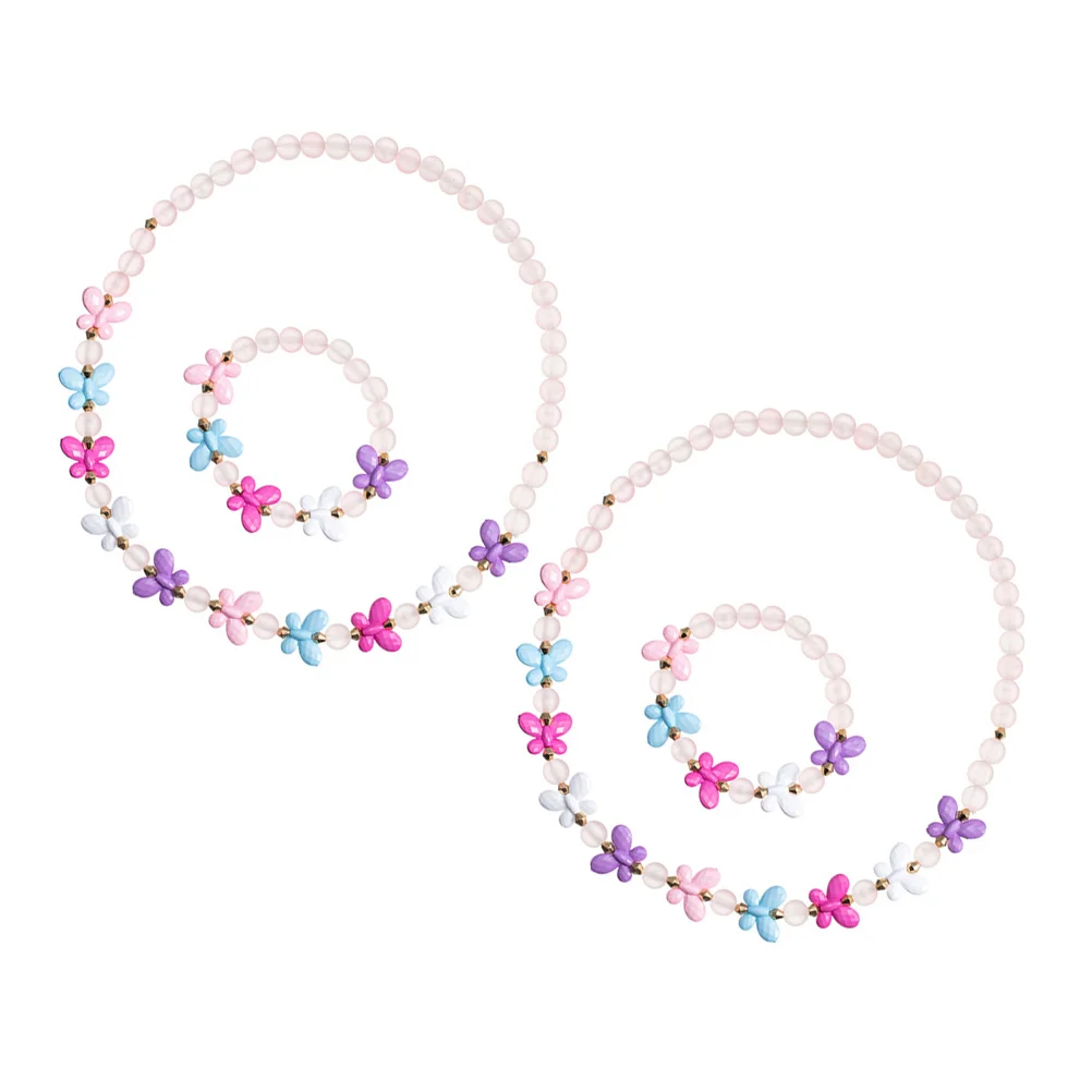 Beaded Necklace Bracelet Jewellery for Girls 2 Sets Toddler Simple Colors Birthday Vacation Beach Daily Wear Kids Gifts
Beaded Necklace Bracelet Jewellery for Girls 2 Sets Toddler Simple Colors Birthday Vacation Beach Daily Wear Kids Gifts