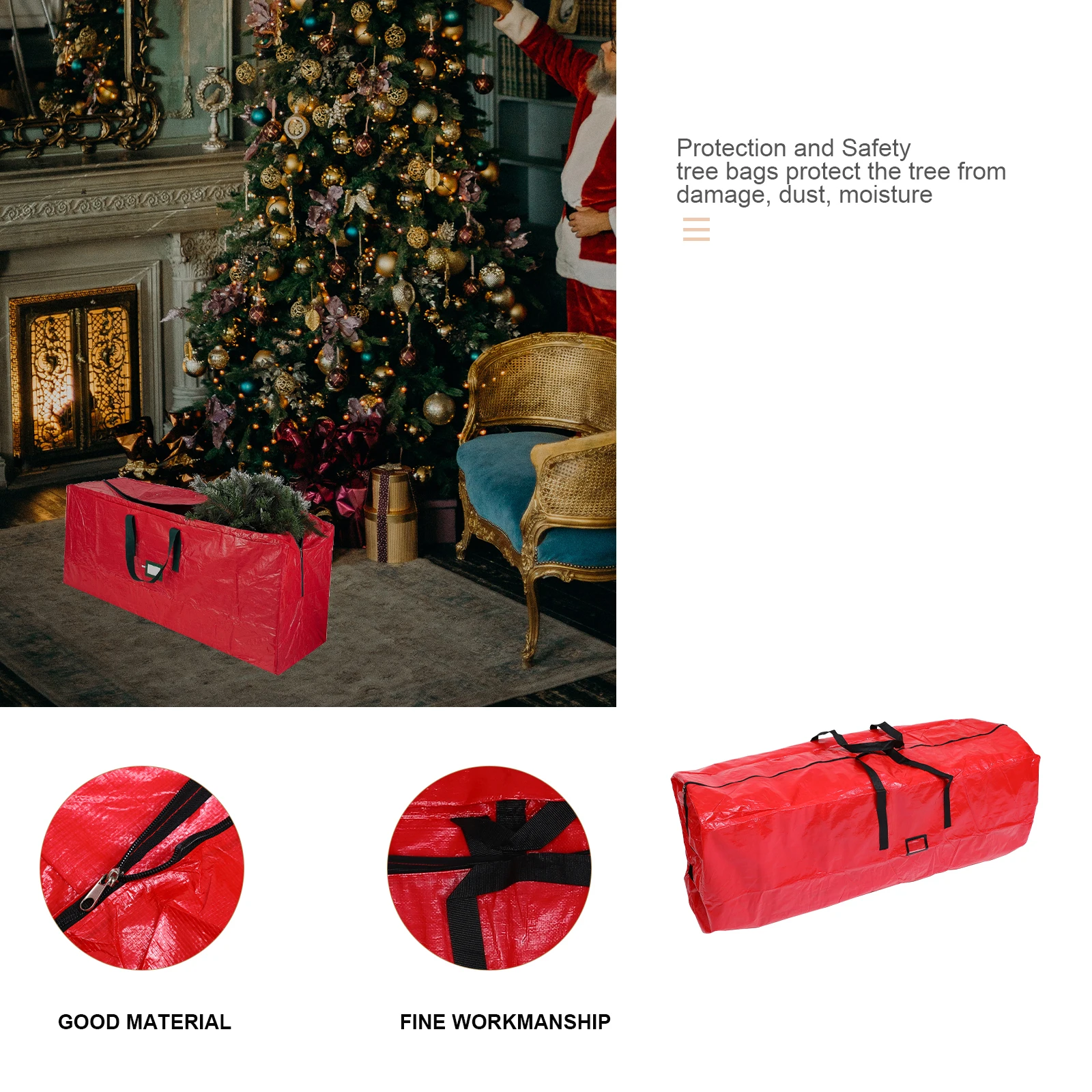 Xmas Tree Storage Bag Tree Storage Container Gift Bag Christmas Large Bag Storage Pouch
Xmas Tree Storage Bag Tree Storage Container Gift Bag Christmas Large Bag Storage Pouch